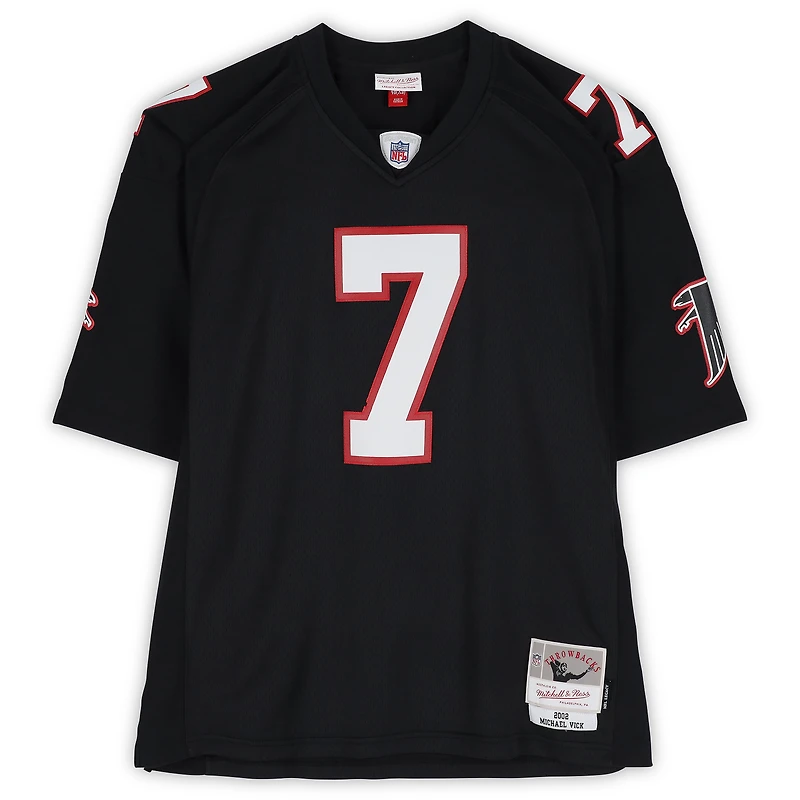 Michael Vick Atlanta Falcons Autographed Black Mitchell & Ness 2002 Legacy Jersey