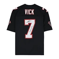 Michael Vick Atlanta Falcons Autographed Black Mitchell & Ness 2002 Legacy Jersey with "2001 #1 Pick" Inscription