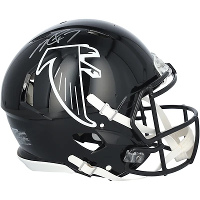 Michael Vick Atlanta Falcons Autographed Riddell 1990-2002 Throwback Speed Authentic Helmet