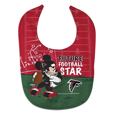 Newborn & Infant WinCraft Atlanta Falcons Disney All-Pro Baby Bib