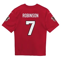 Preschool Nike Bijan Robinson Red Atlanta Falcons Team Game Jersey