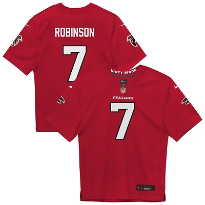 Preschool Nike Bijan Robinson Red Atlanta Falcons Team Game Jersey