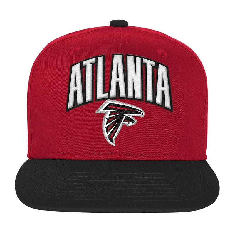 Preschool Outerstuff Red Atlanta Falcons Essentials Snapback Hat