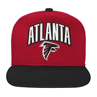 Preschool Outerstuff Red Atlanta Falcons Essentials Snapback Hat
