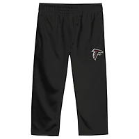 Ensemble t-shirt et pantalon à col en V rouge/noir Atlanta Falcons Red Zone pour tout-petits Outerstuff