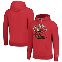 Sweat à capuche unisexe Hommage Red Atlanta Falcons NFL x Guy Fieri's Flavortown Tri-Blend