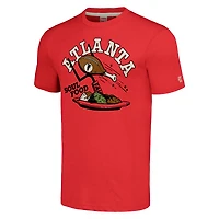 T-shirt unisexe à trois mélanges Flavortown des Falcons d'Atlanta rouge NFL x Guy Fieri