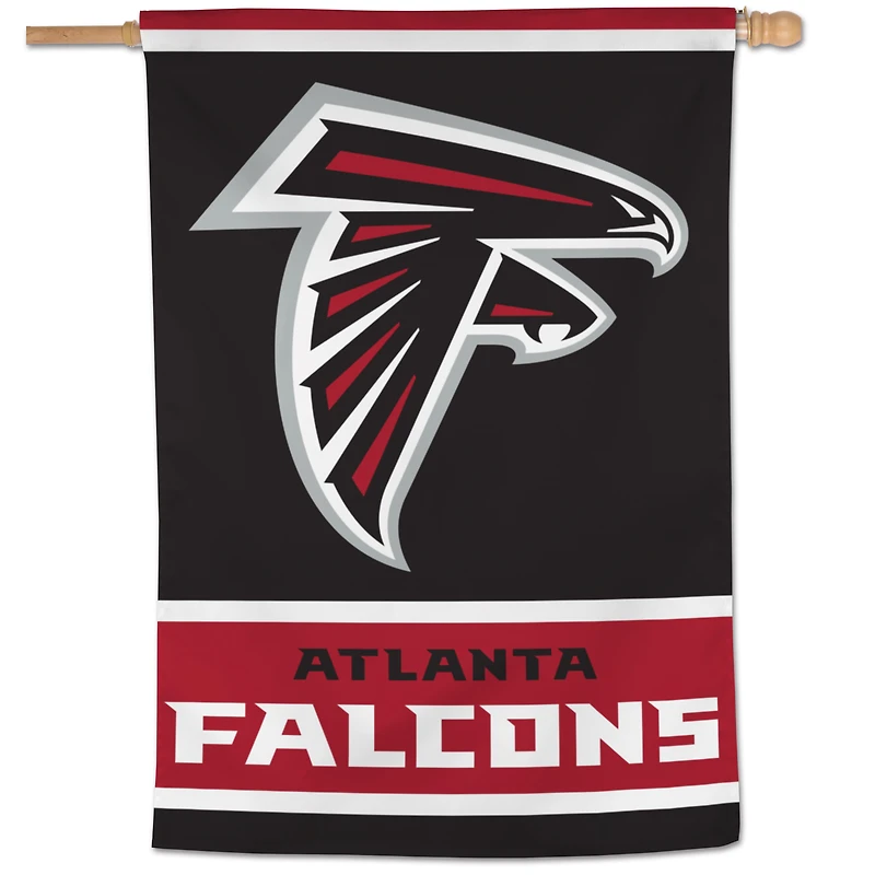 WinCraft Atlanta Falcons 28" x 40" Logo principal Bannière verticale simple face