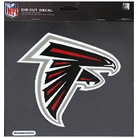 Autocollant couleur WinCraft Atlanta Falcons 8" x 8" pour voiture
