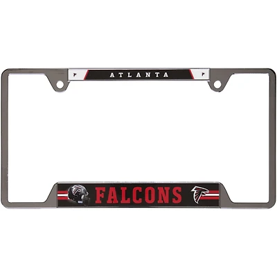 WinCraft  Atlanta Falcons Chrome Plated Metal License Plate Frame