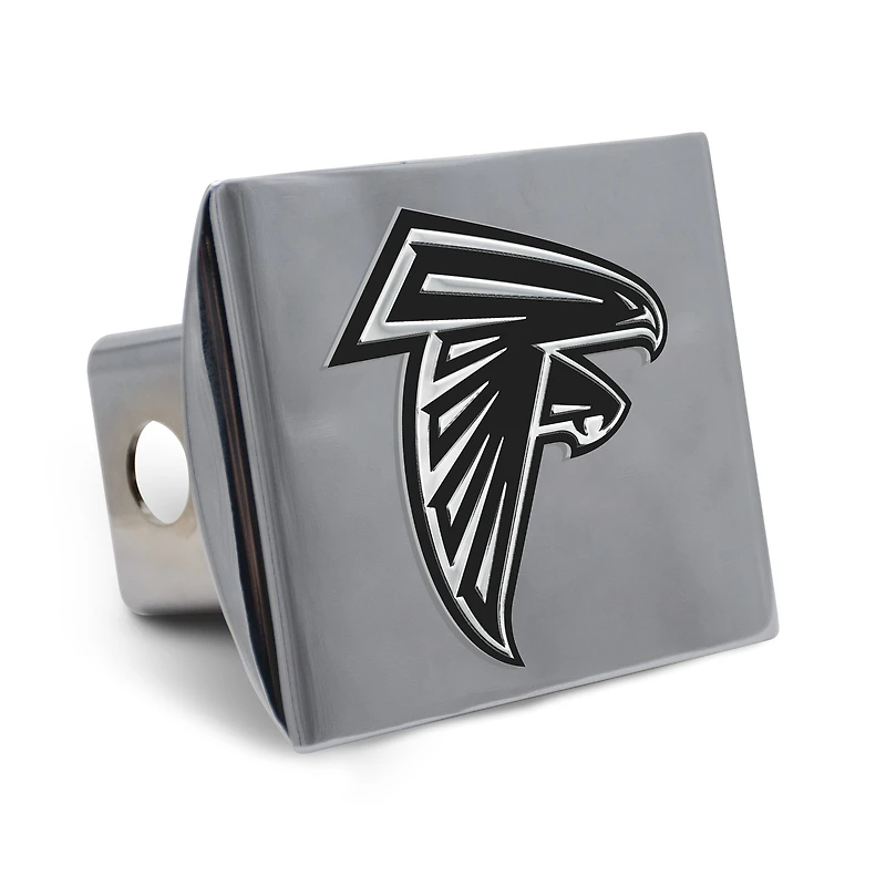 WinCraft Atlanta Falcons Premium Metal Chrome Hitch Cover