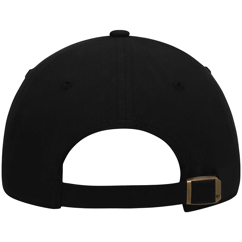 Women's '47 Black Atlanta Falcons Miata Clean Up Adjustable Hat
