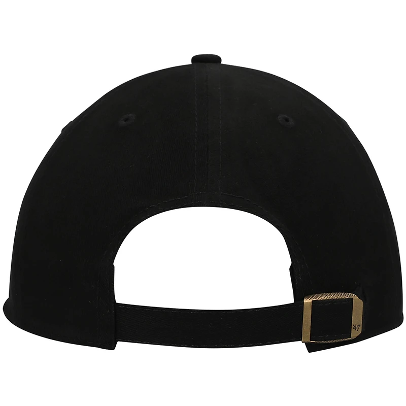 Women's '47 Black Atlanta Falcons Miata Clean Up Adjustable Hat