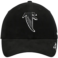 Women's '47 Black Atlanta Falcons Miata Clean Up Legacy Adjustable Hat