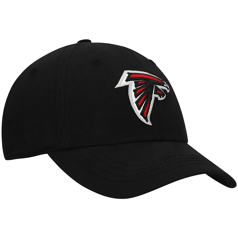 Women's '47 Black Atlanta Falcons Miata Clean Up Primary Adjustable Hat