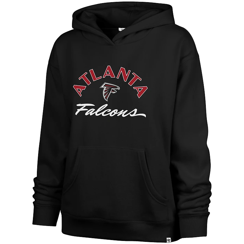 Sweat à capuche Whirlwind Naomi noir '47 pour femme des Falcons d'Atlanta