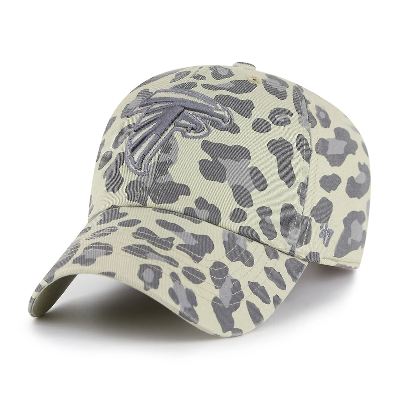 Casquette ajustable Bagheera Clean Up grise pour femme des Falcons d'Atlanta 1947