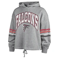 Sweat à capuche '47 gris chiné pour femmes des Atlanta Falcons Upland Bennett