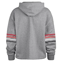 Sweat à capuche '47 gris chiné pour femmes des Atlanta Falcons Upland Bennett