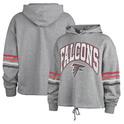 Sweat à capuche '47 gris chiné pour femmes des Atlanta Falcons Upland Bennett