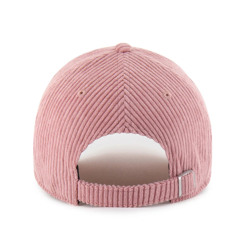 Casquette ajustable Mellow Corduroy Clean Up rose des Falcons d'Atlanta pour femme, modèle 47