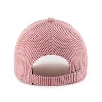 Casquette ajustable Mellow Corduroy Clean Up rose des Falcons d'Atlanta pour femme, modèle 47