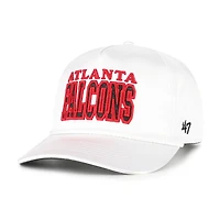Casquette ajustable Outspoken Hitch blanche '47 des Falcons d'Atlanta pour femme