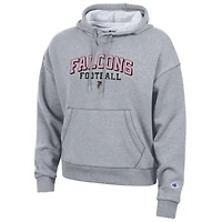 Women's Champion Gray Atlanta Falcons Triumph Tri-Blend Hoodie