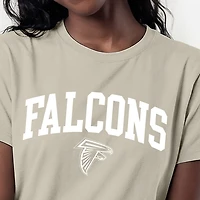 Women's Champion  Light Brown Atlanta Falcons Cocoa Butter T-Shirt