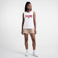 Women's Champion  White Atlanta Falcons Muscle Tank Top