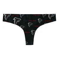 String noir à imprimé mosaïque Atlanta Falcons pour femme Concepts Sport