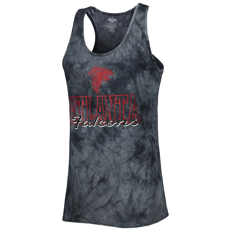 Concepts Sport Charcoal Atlanta Falcons Billboard Scoop Neck Racerback Tank and Shorts Sleep Set