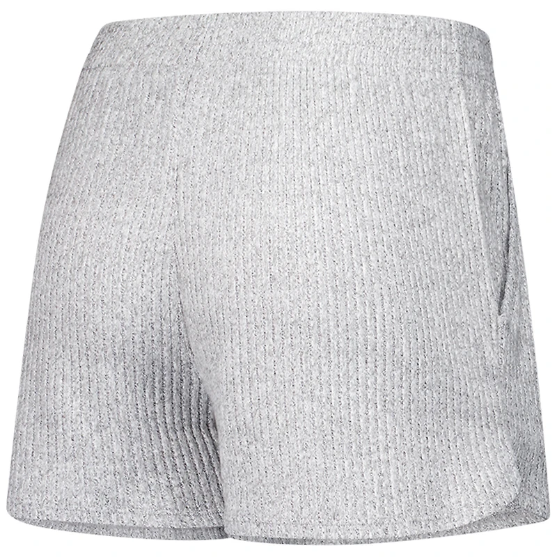 Ensemble sweat à capuche et short manches longues gris Atlanta Falcons Juniper pour femme
