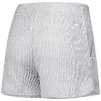 Ensemble sweat à capuche et short manches longues gris Atlanta Falcons Juniper pour femme
