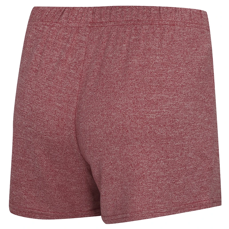 Ensemble débardeur, short et peignoir Rigor pour femme Concepts Sport rouge chiné des Falcons d'Atlanta