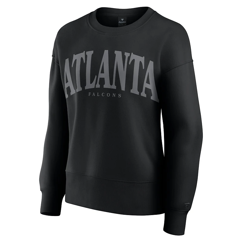 Women's Fanatics  Black Atlanta Falcons Elements Pullover Sweatshirt