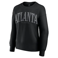 Women's Fanatics  Black Atlanta Falcons Elements Pullover Sweatshirt