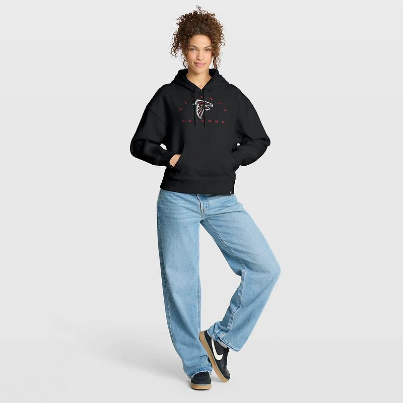 Sweat à capuche noir Atlanta Falcons Eligible Receiver Legacy pour femmes