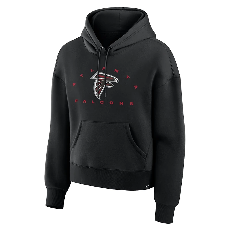 Sweat à capuche noir Atlanta Falcons Eligible Receiver Legacy pour femmes