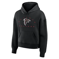 Sweat à capuche noir Atlanta Falcons Eligible Receiver Legacy pour femmes