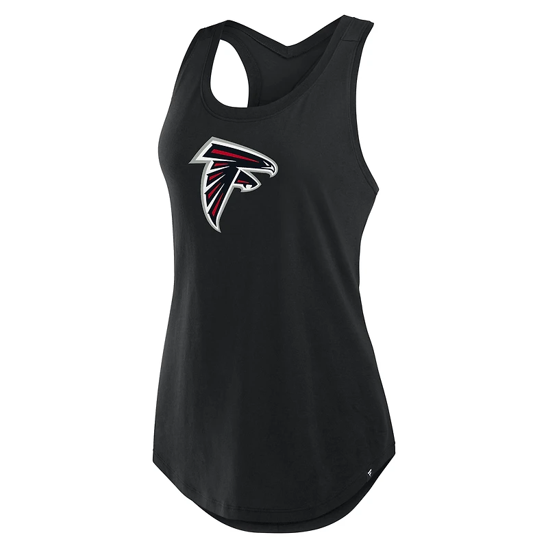 Débardeur Iron Fan Atlanta Falcons Fanatics pour femme noir