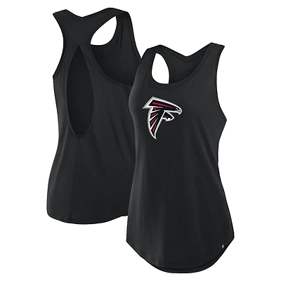 Débardeur Iron Fan Atlanta Falcons Fanatics pour femme noir