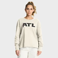 Women's Fanatics Cream Atlanta Falcons Dove Legacy Long Sleeve T-Shirt