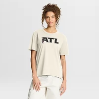 T-shirt crème Fanatics pour femme des Atlanta Falcons Dove Legacy