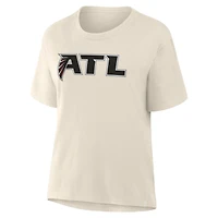 Women's Fanatics Cream Atlanta Falcons Dove Legacy T-Shirt