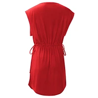 G-III 4Her pour femme par Carl Banks Red Atlanta Falcons G.O.A.T. Cache-maillot de bain à logo