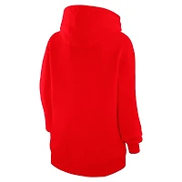 Women's G-III 4Her by Carl Banks  Red Atlanta Falcons Love Graphic Pullover Hoodie