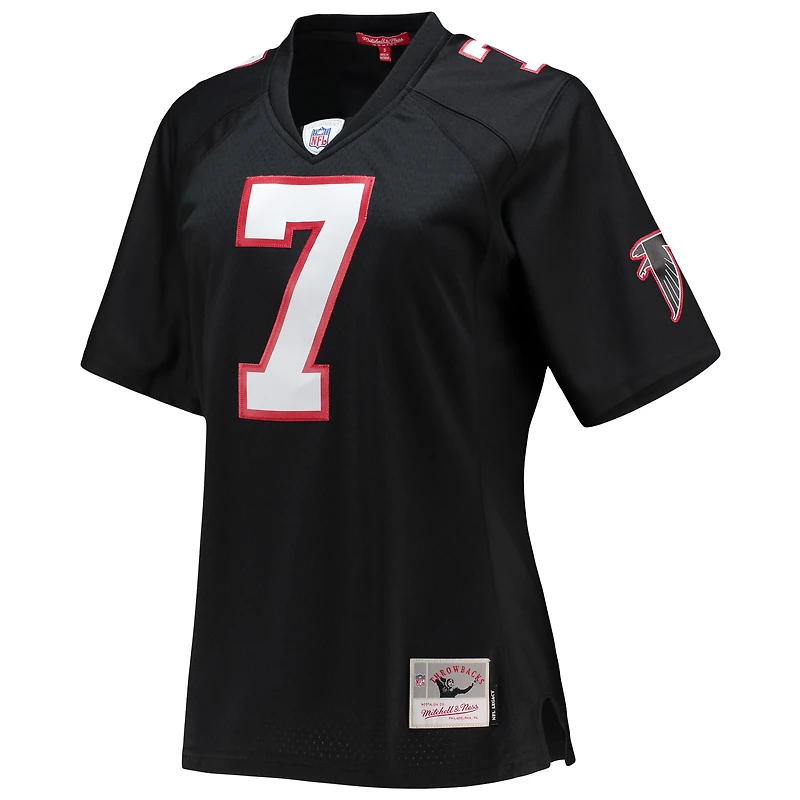 Women's Mitchell & Ness Michael Vick Black Atlanta Falcons Legacy Replica Player Jersey
