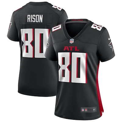 Maillot de joueur retraité du match des Falcons d'Atlanta Nike Andre Rison pour femme, noir