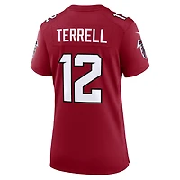 Women's Nike Avieon Terrell  Red Atlanta Falcons Team Game Jersey